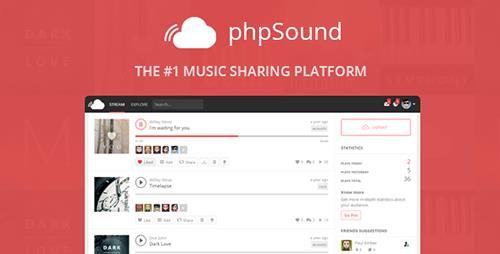 CodeCanyon – phpSound v2.0.2 – Music Sharing Platform
