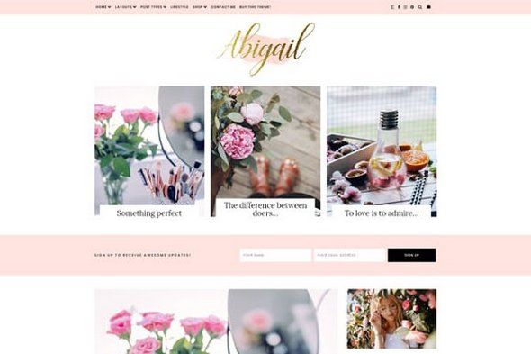 CreativeMarket – Abigail v1.0.0 – Beauty WordPress Theme