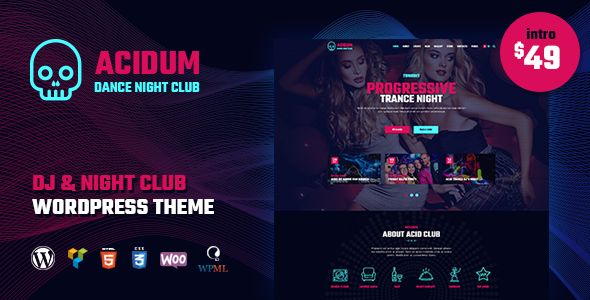 Acidum v1.3.4 – Night Club, DJ And Dance & Disco Music