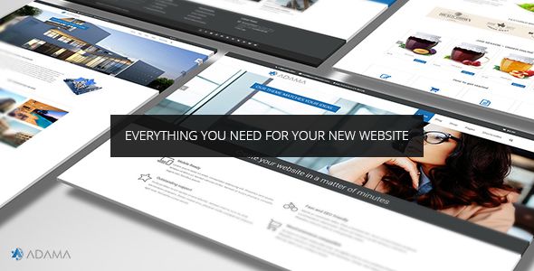 Adama v1.5.4 – Responsive Multi-Purpose WordPress Theme