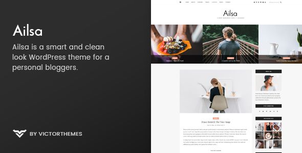 Ailsa v1.2 – Personal Blog WordPress Theme