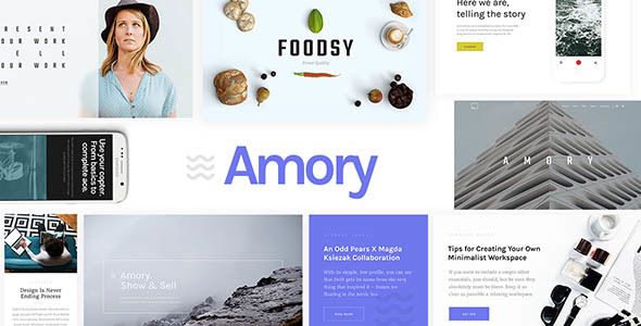 Amory v1.2.4 – Responsive Multipurpose WordPress Theme