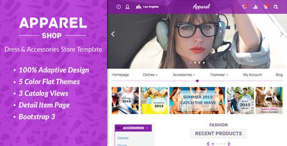 Apparel v1.4.0 – Clothes and Accessories WooComerce Theme