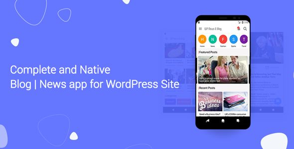 Blog And News App For WordPress Site With AdMob