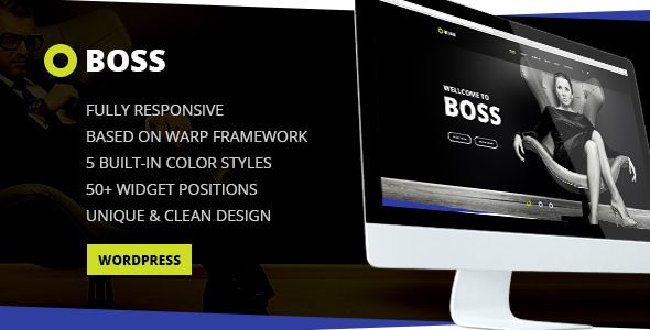 Boss v3.0.3 – Modern Agency and Business WordPress Theme