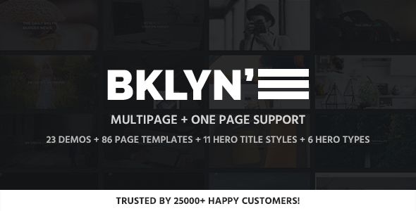 Brooklyn v4.4.4 – Responsive Multi-Purpose WordPress Theme