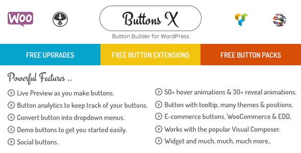 Buttons X v1.9.57 – Powerful Button Builder for WordPress