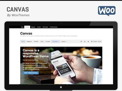 Canvas v5.11.7 – Woothemes WordPress Theme