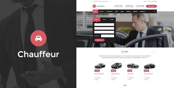 Chauffeur v1.2.5 – Limousine, Transport And Car Hire WP Theme