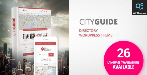 City Guide v3.20 – Listing Directory WordPress Theme