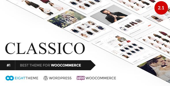 Classico v2.1 – Responsive WooCommerce WordPress Theme