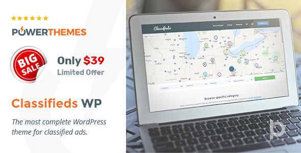 Classifieds v2.7.0 – Classified Ads WordPress Theme