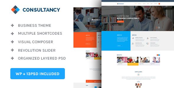 Consultancy v1.3.7 – WP Consultancy & Business Theme