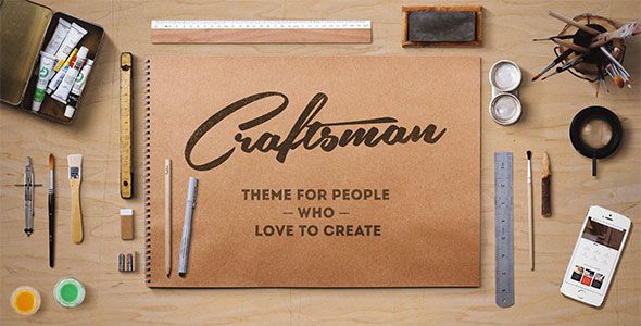 Craftsman v1.6.1 – WordPress Craftsmanship Theme