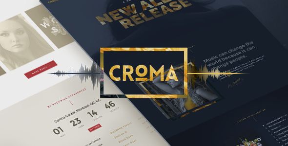 Croma v3.4.6 – Responsive Music WordPress Theme