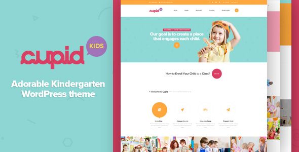 CUPID v1.4 – Adorable Kindergarten WordPress Theme