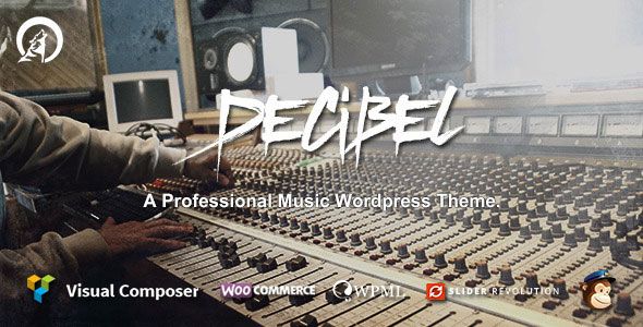Decibel v2.3.6 – Professional Music WordPress Theme