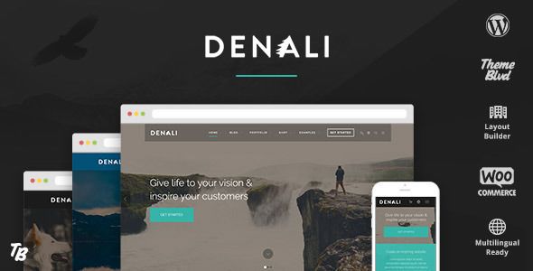 Denali v1.2.3 – Responsive Multi-Purpose WordPress Theme