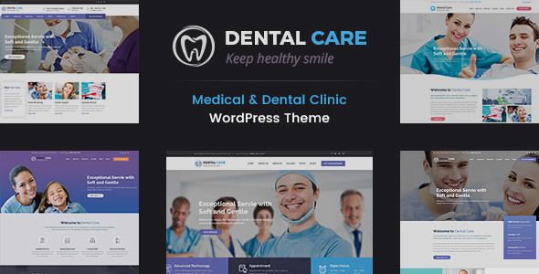 Dental Care – Medical and Teeth Clinic WordPress Theme