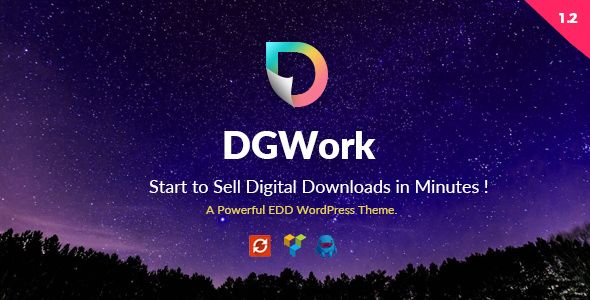 DGWork v1.3.4 – Powerful Responsive Easy Digital Downloads