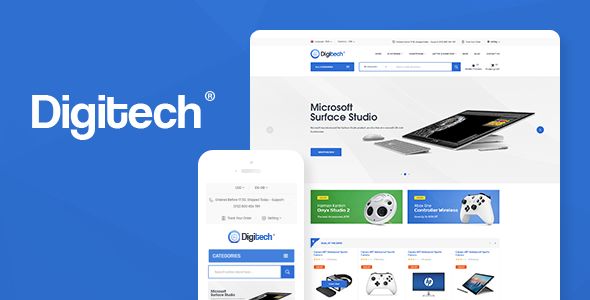 Digitech v1.0.4 – Technology Theme For WooCommerce