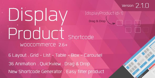 Display Product v2.1.0 – Multi-Layout for WooCommerce