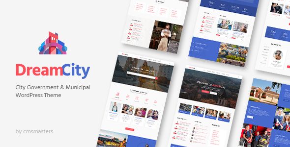 Dream City v1.0.7 – City Portal & Government Municipal Theme