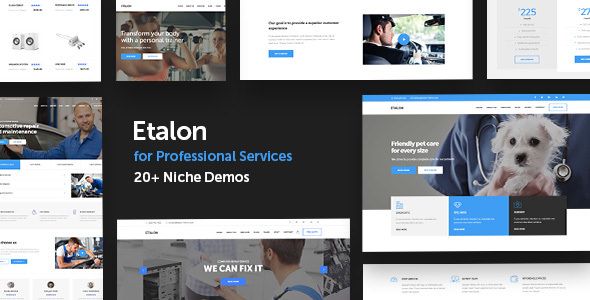 Etalon v1.2 – Multi-Concept Theme For Professional Services