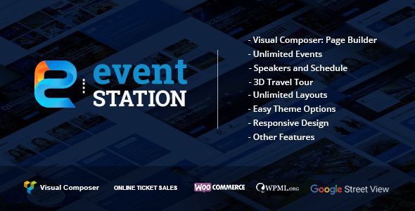 Event Station v1.2.7 – Event & Conference WordPress Theme