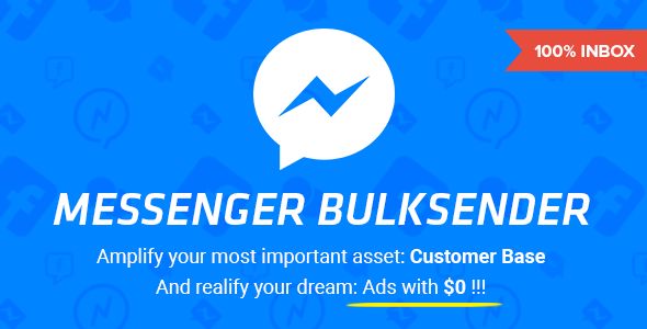 Facebook Messenger Bulksender v1.7