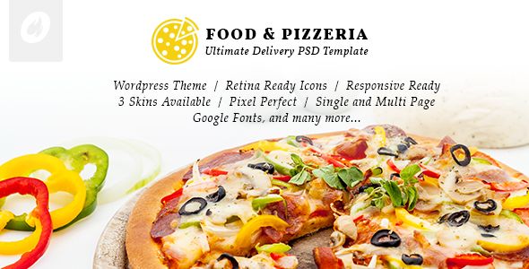 Food & Pizzeria v2.0 – Ultimate Delivery Theme
