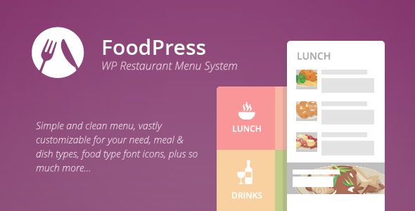 foodpress v1.5.3 – Restaurant Menu & Reservation Plugin