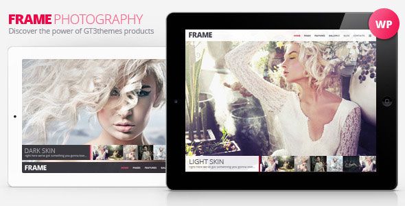 Frame v2.6.1 – Photography Minimalistic WP Theme
