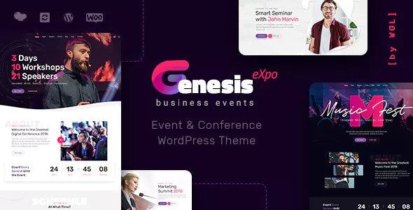 GenesisExpo v1.0.14 – Business Events & Conference Theme