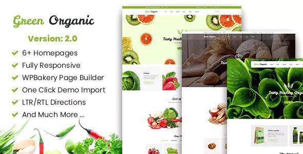 Green Organic v2.3 – Organic Store & Bakery Theme