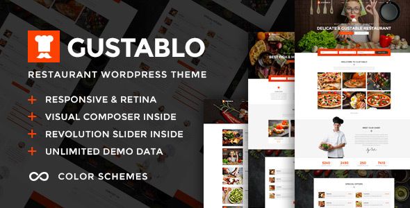 Gustablo v1.2 – Restaurant & Cafe Responsive Theme