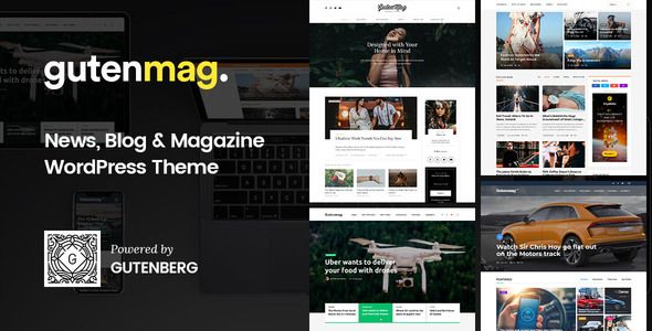 GutenMag v1.1.3 – Gutenberg Theme For Magazine And Blog