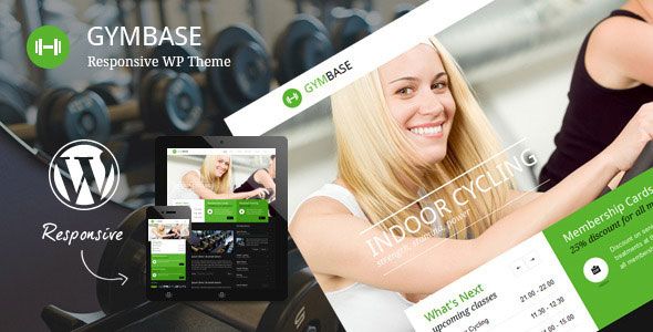 GymBase v11.7 – Responsive Gym Fitness WordPress Theme