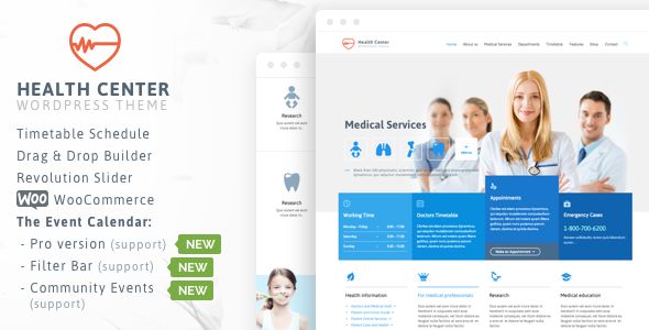 Health Medical Center v18 – Responsive Theme