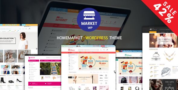 HomeMarket v1.0.5 – eCommerce WP Theme for WooCommerce
