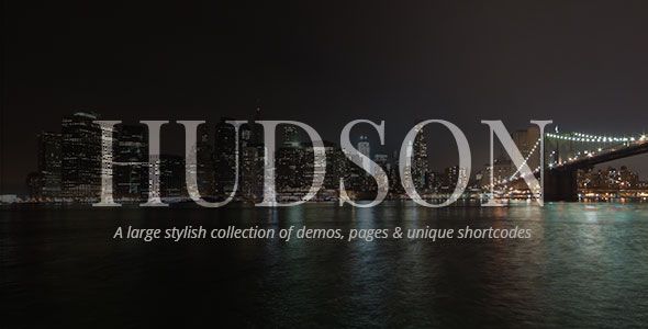 Hudson v2.0 – Personal, Professional, Advanced Theme