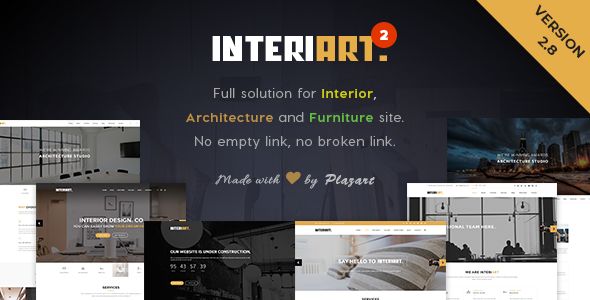 InteriArt v2.8 – Furniture & Interior WordPress Theme