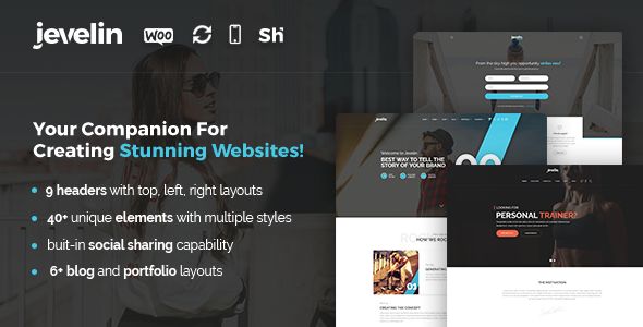 Jevelin v2.4.12 – Multi-Purpose Premium Responsive Theme