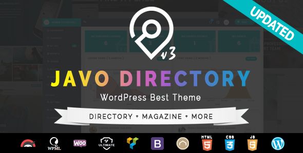 Javo Directory v3.3.2 – WordPress Theme
