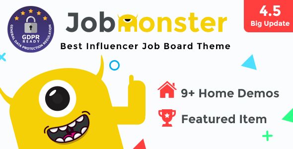 Jobmonster v4.5.1.8.6 – Job Board WordPress Theme