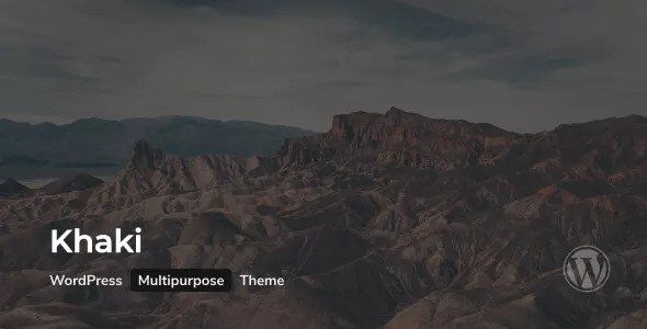 Khaki v2.0.0 – Responsive Multi-Purpose WordPress Theme