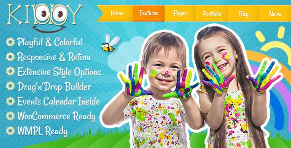 Kiddy v1.1.6 – Children WordPress Theme