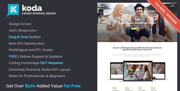 Koda v1.7.0 – Creative Multi-Purpose Theme