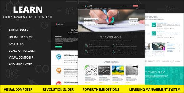 Learn v1.6 – Education, eLearning WordPress Theme