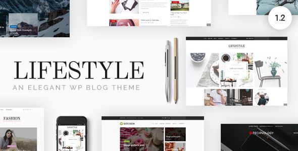 Lifestyle v1.1.5 – Responsive WordPress Blog Theme